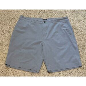 Faherty Men's Ice Gray All Day Shorts 9" Inseam Size 36 Waist EUC